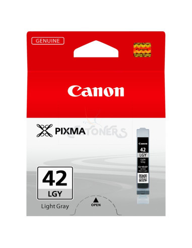 Cartucho de tinta 6391B001 CANON - CANON TINTA GRIS CLARO PIXMA PRO 100 - CLI 42LGY