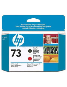 Cartucho de tinta CD949A HP - CABEZAL DE IMPRESIÓN NEGRO MATE / ROJO HP 73
