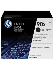 Toner CE390XD HP - HP TONER NEGRO PACK 2 LASERJET ENTERPRISE/600/601/M602N/602/603/M4555MFP