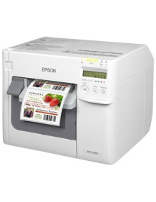 EPSON COLORWORKS C3500, CTER, DISP., USB, ETHERNET, NICELABEL, BLANCO