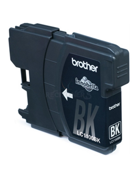 Cartucho de tinta LC1100BK BROTHER - BROTHER CARTUCHO NEGRO 450 PAG