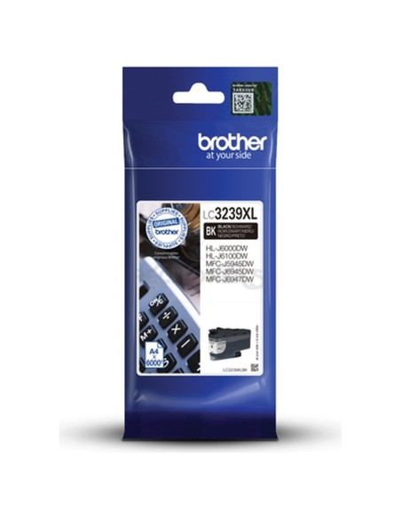 Cartucho de tinta LC3239XLBK BROTHER - BROTHER Cartucho NEGRO MFCJ5945DW MFCJ6945DW HLJ6000DW 6.000pag. LC3239BK