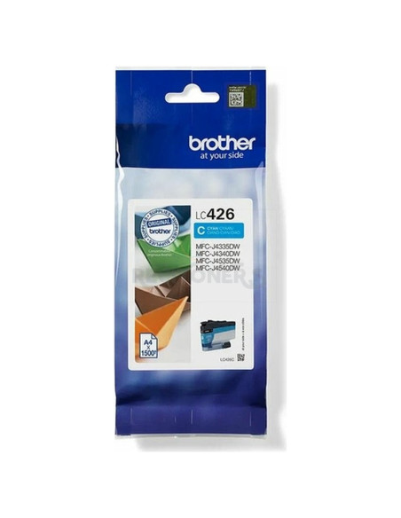 Cartucho de tinta LC426C BROTHER - BROTHER CARTUCHO LC426C CIAN MFC-J4340DW, J4540DWXL, J4540DW 1500P