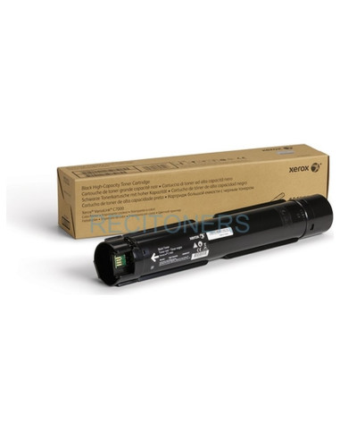 Toner 106R03757 XEROX - Xerox VersaLink C7000 Tóner NEGRO Capacidad Extra (10700 páginas)