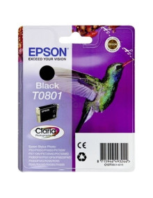 Cartucho de tinta C13T08014011 EPSON - EPSON CARTUCHO NEGRO R/265/285/360 RX/560/585/685 P/50 PX/650/700W/710W/800FW/810FW