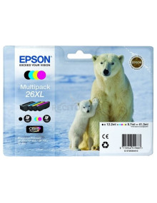 Toner C13T26364010 EPSON - EPSON MULTIPACK BK/C/M/Y CLARIA PREMIUM XP 510 520 600 605 610 615 620 625 700 710 720 800 810 820
