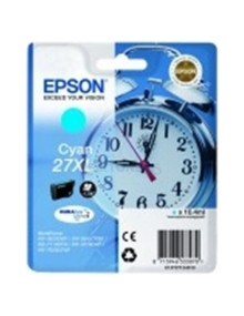 Cartucho de tinta C13T27124012 EPSON - Epson WorkForce WF-3000 y WF-7000 Cartucho Cian de Alta Capacidad nº27XL