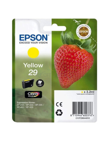 Cartucho de tinta C13T29844012 EPSON - EPSON Expression Home XP-235 Cartucho Amarillo nº29