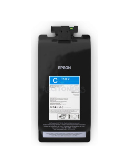 Cartucho de tinta C13T53F200 EPSON - Epson UtraChromePro 6 cartucho de tinta 1 pieza(s) Original Cian