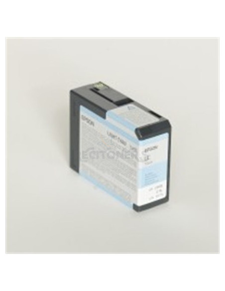 Cartucho de tinta C13T580500 EPSON - Epson Stylus Pro-3800/3880 Cartucho Cian claro (80ml)