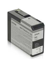 Cartucho de tinta C13T58080N EPSON - Epson Stylus Pro-3800/3880 Cartucho Negro Mate (80ml)