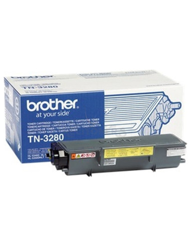 Toner TN3280 BROTHER - BROTHER TONER NEGRO 8.000 PAG. HL-/5340D/5370DW/5350DN DCP-/8070/8085DN MFC-/8370DN/8880DN/8890DW