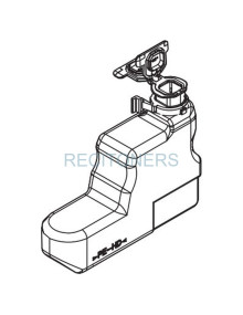 Recambio 302LV93020 KYOCERA - KYOCERA 302LV93020 accesorio o pieza de recambio para impresora/escáner Colector de tóner usado 1  2