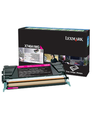 Toner X746A1MG LEXMARK - LEXMARK X-746/748 Toner Magenta Retornable