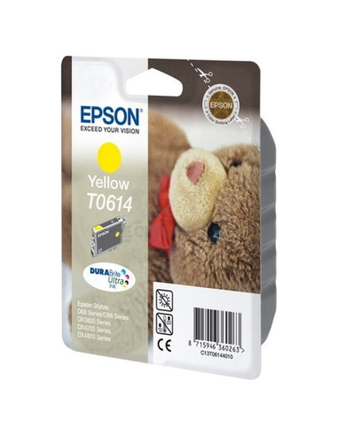 Cartucho de tinta C13T06144010 EPSON - EPSON CARTUCHO AMARILLO 250 PAG. STYLUS D/68/88/88 PLUS DX/3800/4200/4800/4850/3850