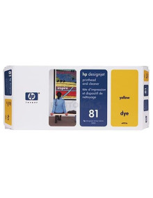 Cartucho de tinta C4953A HP - HP KIT CABEZAL GF AMARILLO Nº81 DESINGJET/5000/5000PS/5500