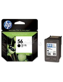 Cartucho de tinta C6656AE HP - HP CARTUCHO NEGRO Nº56 19ML 450 PAG