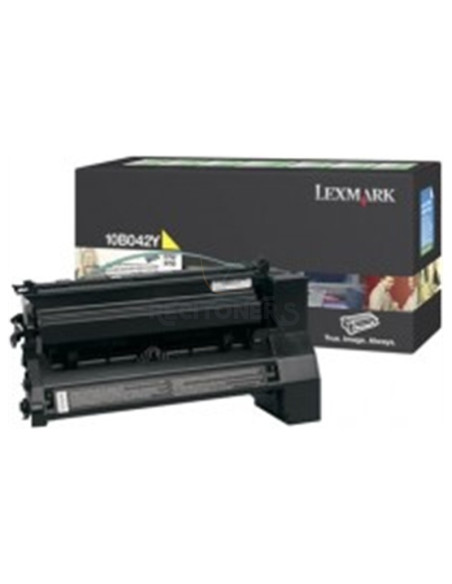 Cartucho de tinta 10B042Y LEXMARK - Lexmark 10B042Y Cartucho 15000páginas Amarillo tóner y cartucho láser