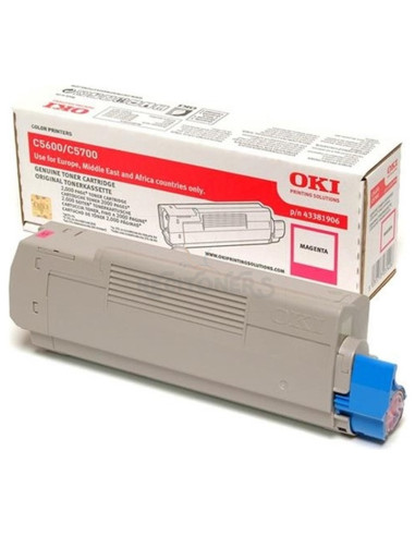 Toner 43381906 OKI - OKI TONER C5600 / C5700 - 2.000 PAG. MAGENTA