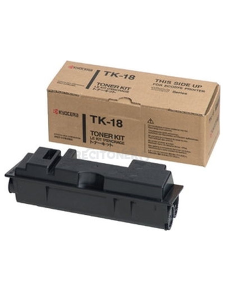 Toner 1T02FM0EU0 KYOCERA - KYOCERA-MITA TONER NEGRO TK18 7.200 PAG. FS/1018/1118/1020/118MFP