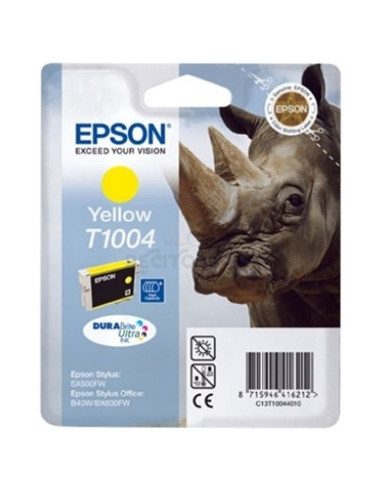 Cartucho de tinta C13T10044010 EPSON - EPSON CARTUCHO AMARILLO OFFICE/B40W/BX600FW/B1100 STYLUS SX/600FW OFFICE/BX 610 FW