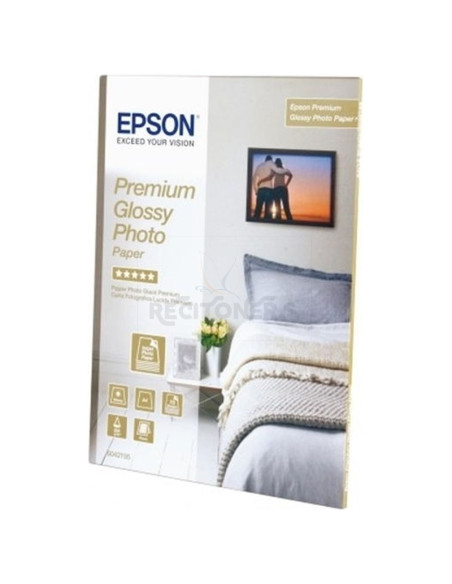 Papeleria C13S042155 EPSON - EPSON PAPEL INKJET FOTOGRAFICO GLOSSY PREMIUM A4 255GR 15 HOJAS