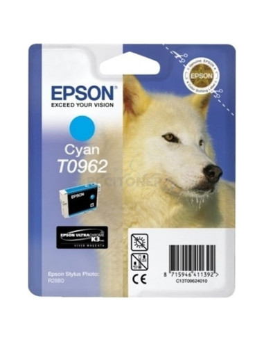 Cartucho de tinta C13T09624010 EPSON - EPSON CARTUCHO CIAN STYLUS PHOTO R/2880