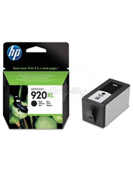 Cartucho de tinta CD975AE HP - HP CARTUCHO NEGRO Nº920XL 1.200 PAG. OFFICEJET/920/6500/7500A