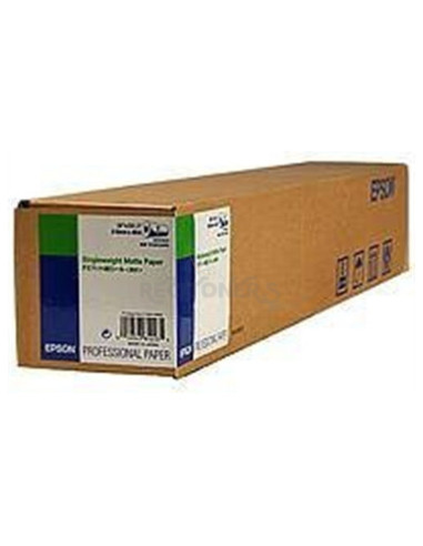 Papeleria C13S041853 EPSON - Epson Rollo de Singleweight Matte Paper, 24” x 40 m, 120 g/mÂ²