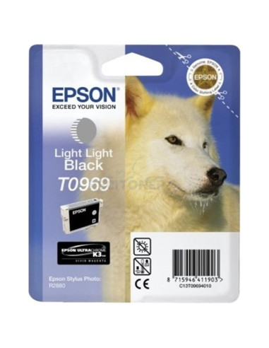 Cartucho de tinta C13T09694010 EPSON - EPSON CARTUCHO GRIS CLARO STYLUS PHOTO R/2880