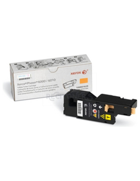 Toner 106R01629 XEROX - XEROX TONER AMARILLO 1.000 PAG. PHASER/6000/6010