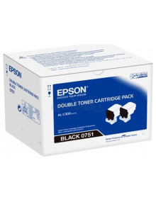 Toner C13S050751 EPSON - EPSON Doble pack tóner Negro AL-C300 2