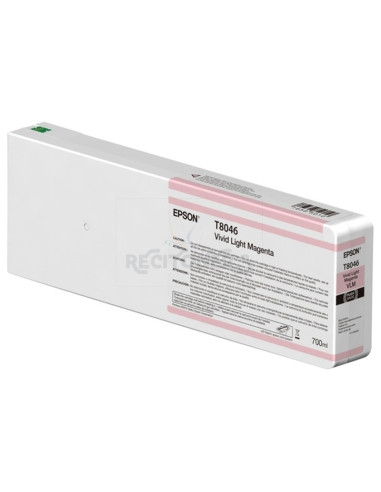 Cartucho de tinta C13T804600 EPSON - EPSON GF SURECOLOR SERIE SC-P CARTUCHO VIVID LIGHT MAGENTA ULTRACHROME HDX/HD