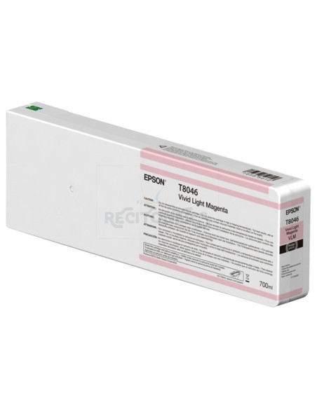 Cartucho de tinta C13T804600 EPSON - EPSON GF SURECOLOR SERIE SC-P CARTUCHO VIVID LIGHT MAGENTA ULTRACHROME HDX/HD