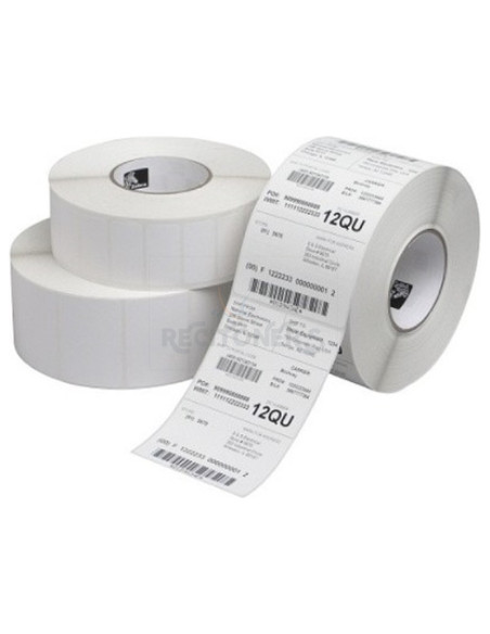 Papeleria 880191-101D ZEBRA TECHNOLOGIES - Zebra etiquetas Termicas 1000D economy uncuated 102mm x 102mm, 25mm color blanco