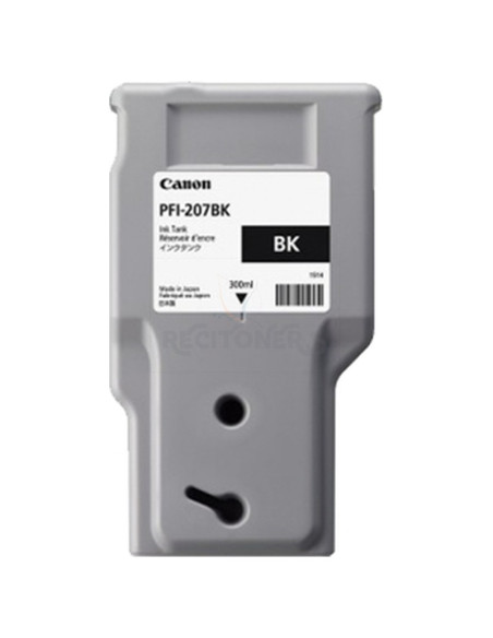 Cartucho de tinta 8789B001 CANON - CANON CARTUCHO PFI207BK NEGRO 300ML IPF680