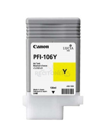 Cartucho de tinta 6624B001 CANON - CANON CARTUCHO AMARILLO PFI106A IPF6300/6350/6400/6450 130ml