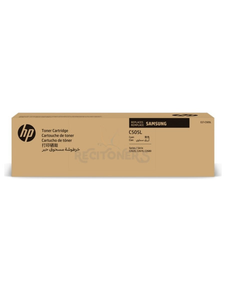 Toner SU035A SAMSUNG - SAMSUN TONER CYAN PROXPRESS C2620DW,C2670FW,C2680FX 3.500 PAGINAS -CLT-C505L/ELS