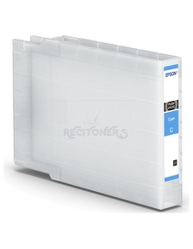 Cartucho de tinta C13T04B240 EPSON - EPSON TINTA CIAN WORKFORCE PRO WF-C8190DW, C8190DTWC , C8610DWF, C8690DWF, C8690DTWFC