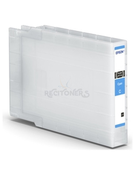 Cartucho de tinta C13T04B240 EPSON - EPSON TINTA CIAN WORKFORCE PRO WF-C8190DW, C8190DTWC , C8610DWF, C8690DWF, C8690DTWFC