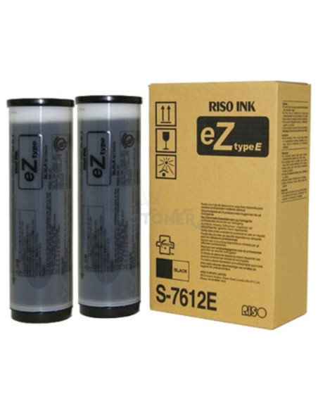 Cartucho de tinta S-7612E TOSHIBA - RISO INK TYPE EZ EZ201 EZ200 EZ230 EZ370 EZ570 2 x 1.000ml