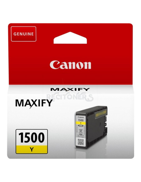 Cartucho de tinta 9231B001 CANON - CANON CARTUCHO TINTA AMARILLO PGI-1500Y 9230B001 300 PAGINAS