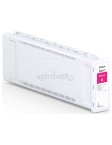 Cartucho de tinta C13T48M300 EPSON - EPSON Tinta GF Singlepack UltraChrome Pro 6 Magenta T48M3 (700ml) para SC-P8500 SC-P6500