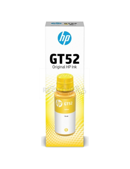 Cartucho de tinta M0H56AE HP - HP Botellas de tinta GT52 Amarilla