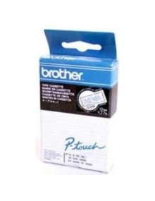 Papeleria TC103 BROTHER - BROTHER Cinta laminada Transparente/Azul 12 mm 2