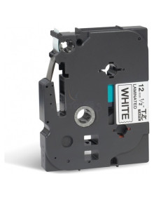 Papeleria TZE231CIV BROTHER - BROTHER Cinta laminada blanco/Negro 12mm (Sin Blister) 2