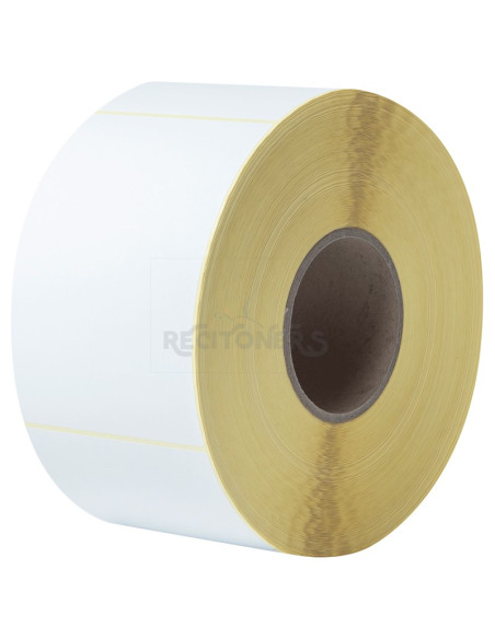 Papeleria BUS1J150102203 BROTHER - BROTHER Pack de 4 Rollos de Etiquetas Precortadas de Transferencia Termica con Acabado Mate