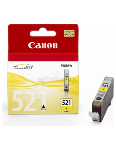 Cartucho de tinta 2936B008 CANON - Canon Pixma MP620/630/980 Cartucho Amarillo (Blister + Alarma)