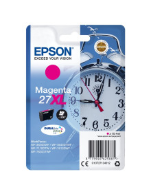 Cartucho de tinta C13T27134022 EPSON - Epson WorkForce WF-3000 y WF-7000 Cartucho Magenta de Alta Capacidad nº27XL (etiqueta RF)
