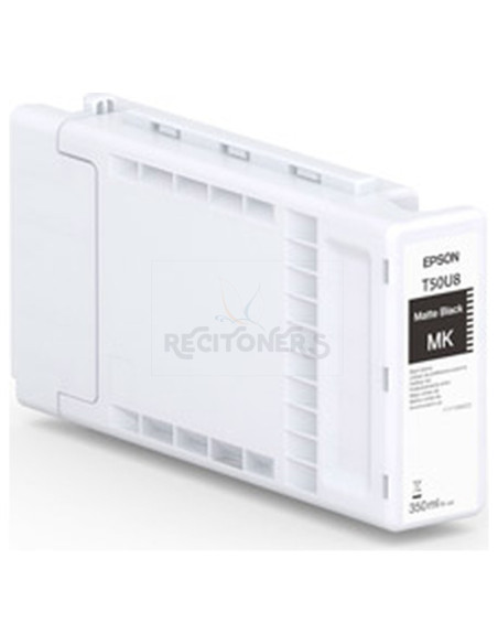 Cartucho de tinta C13T50U80N EPSON - EPSON Tinta GF Singlepack UltraChrome XD3 Matte BLK T50U8 (350ml) para SC-T7700D
